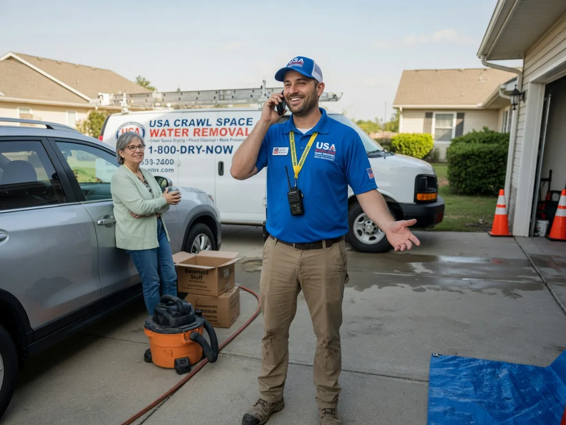 Crawl Space Water Removal Ringold, OK FAQs